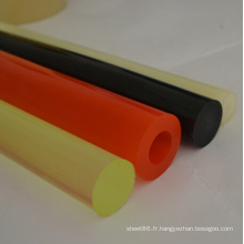 Rods en plastique de polyuréthane de bâti coloré par bâti